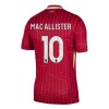 Original Fußballtrikot Liverpool Mac Allister 10 Heimtrikot 2024-25 Für Herren